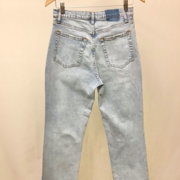 Abercrombie 6 (28) Ankle Straight Ultra High Rise Curve Love Jeans Women - Picture 7 of 11